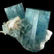 Deep Blue Aquamarine Crystals