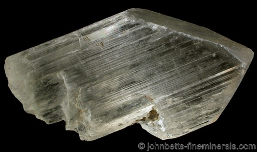 Colorless Spodumene from Darra-i-Pech, Nangarhar, Afghanistan