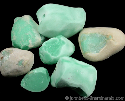 Several Variscite Nodules from (Clay Canyon?), Utah