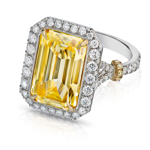 Fancy Yellow Diamond Ring