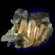 Golden Anglesite Crystals in Vein