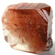 Single Red Apophyllite Crystal