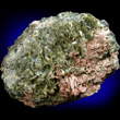 Green Axinite-(Mg)