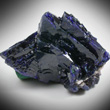Sharp Azurite Crystals