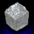 Cubic White Diamond Crystal