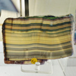 Banded Yellow and Green Fluorite