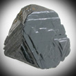 Black Spinel with Growth Layers