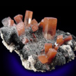 Reddish-Brown Topaz Crystals