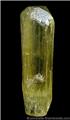Elongated Heliodor Crystal from Minas Gerais, Brazil