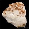 Cryolite with Siderite from Ivigtut (Ivittuut), Arsuk Fjord, Sermersooq, Greenland