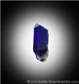 Single Linarite Crystal from Grand Reef Mine, Klondyke, Aravaipa District, Graham County, Arizona