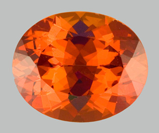 Orange Spessartite Garnet