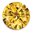 Yellow Round Diamond