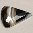 Black, White, and Brown Agate