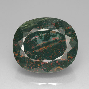 Heavily Striped Colorful Bloodstone