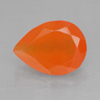Reddish-Orange Carnelian Pear
