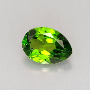 Diopside with a yellowish hue