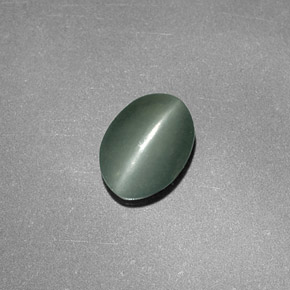 Greenish-gray Chrysoberyl Cat's Eye