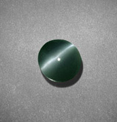 Bluish-green Chrysoberyl Cat's Eye