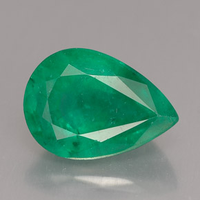 Pear Facet Emerald