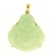 Light Green Jadeite Buddha Pendant