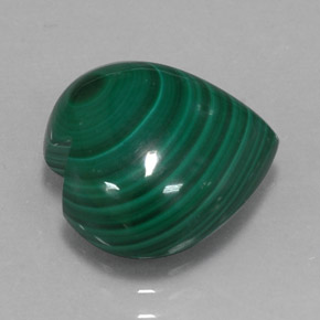 Rounded Banded Green Malachite