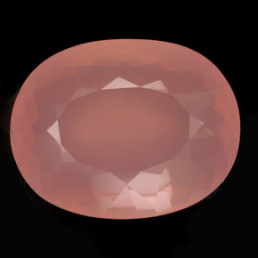 Peachy Pink Translucent Rose Quartz