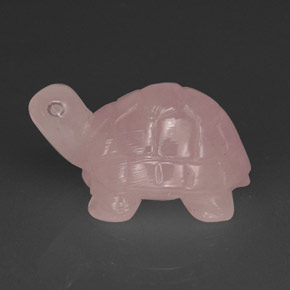 Pink Rose Quartz Turtle