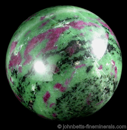 Ruby Zoisite Sphere