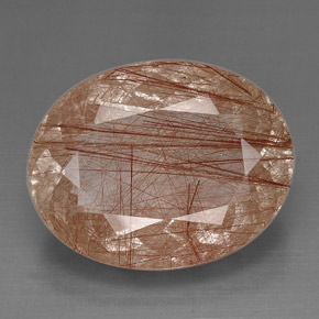 Reddish Brown Rutilated Quartz