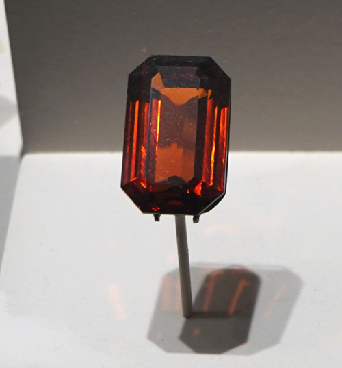 Orange-Brown Spessartite Garnet