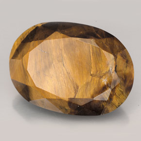 Golden Brown Tiger's Eye Facet