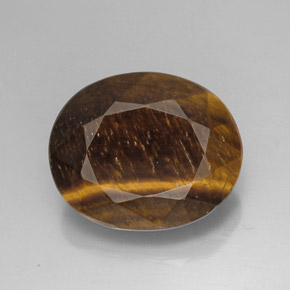 Striped Tiger's Eye Facet