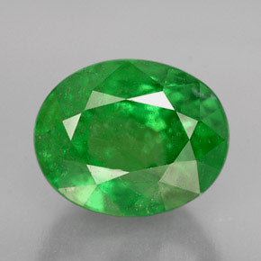 Emerald-green Tsavorite Garnet