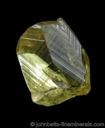 Yellow Chrysoberyl from Minas Gerais, Brazil