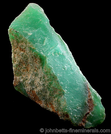 Chrysoprase from Brazil from Niquelandia, Goias, Brazil