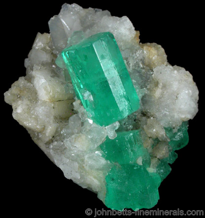 Large Colombian Emerald Crystal from Coscuez, Vasquez-Yacopi Mining District, Colombia
