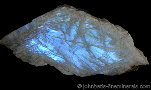 Moonstone from Mineral Hill, Media, Delaware County, Pennsylvania