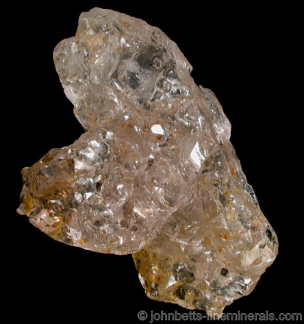 Rough Morganite Mass from Governador Valadares, Minas Gerais, Brazil