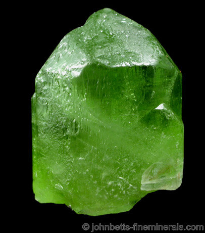 Peridot Crystal from Suppat Nala, above Dassu, Kohistan District, North-West Frontier Province, Pakistan