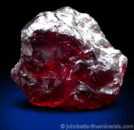 Transparent Rough Rhodolite from Umba Valley, Tanzania