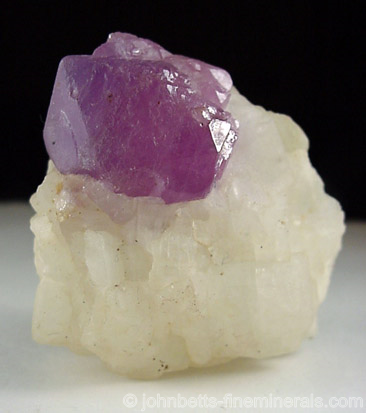 Pink-Purple Sapphire in Matrix from Hassanabad Nala, Hunza, Norther Areas, Pakistan