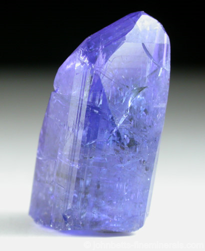 Prismatic Tanzanite Crystals from Merelani Hills, western slope of Lelatama Mountains, Arusha Region, Tanzania