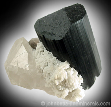 Black Schorl Tourmaline from Bulochi near Shengus, Skardu Road, Pakistan