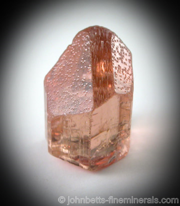 Orange Tourmaline from Alto Ligonha, Zambezia Province, Mozambique