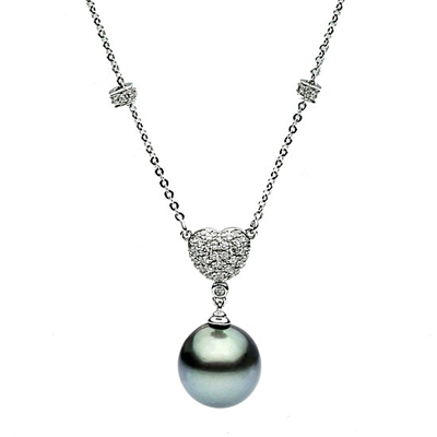 Black Tahitian Pearl Pendant