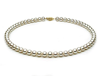 White Freshwater Pearl Necklace