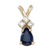 Sapphire Pendant