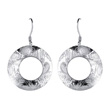 Sterling Silver Round Earrings