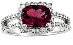 Pink Tourmaline Ring